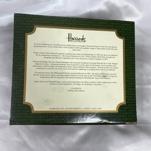 Two Harrords Green Man Pub Pint Glasses Beer - Picture 8 of 8